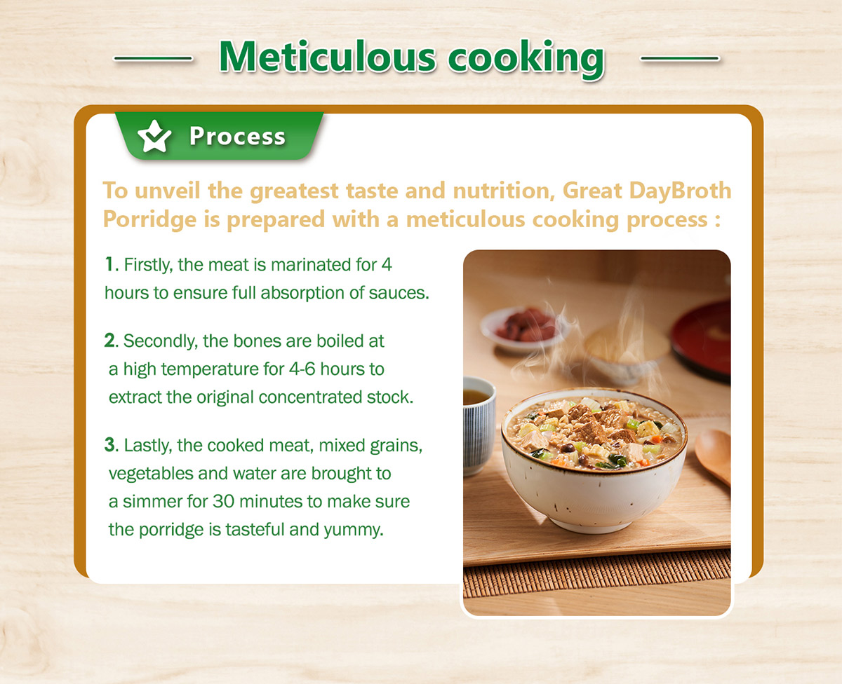 meticulous cooking